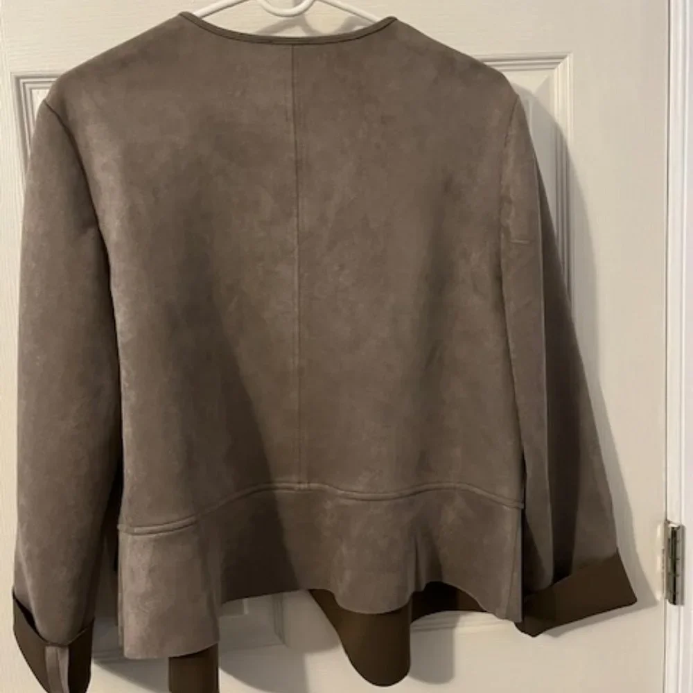 Chicos Brown Jacket - Picture 2 of 4